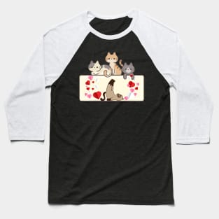 cats for life Baseball T-Shirt